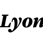 Lyon Text Web Black