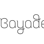 Bayadera 4F