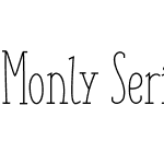 Monly Serif