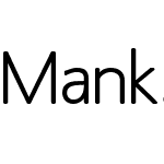 MankSans-Medium