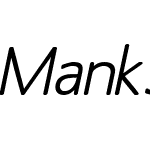 MankSans-Medium