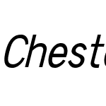 Chester Sans