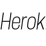 Herokid Italic