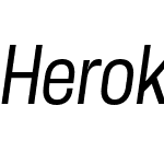 Herokid Italic