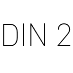 DIN 2014 Rounded