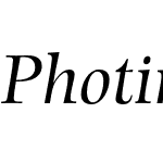 Photina MT Std