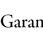 Garamond Premier Pro