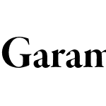 Garamond Premier Pro