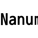 NanumGothicCoding