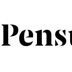 Pensum Stencil