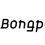 Bongpetch-BoldItalic