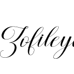 Zofileya Script