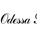 Odessa Script Cyr