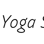 Yoga Sans Pro