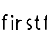 firstfont