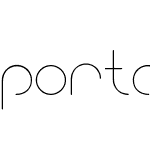 portatil font