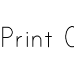 Print Clearly