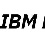 IBM Plex Sans