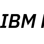 IBM Plex Sans