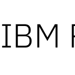 IBM Plex Sans KR