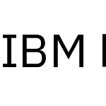 IBM Plex Sans KR