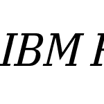 IBM Plex Serif