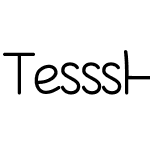 TesssHandwritingBold