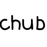 chubbyfont