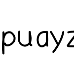 puayzzfont5