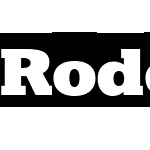 RodeoExtraBoldCameo