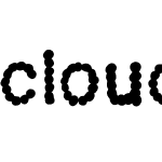 cloudyfont