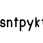 sntpykfont