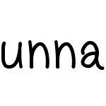 unnamedfont