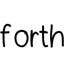 forth