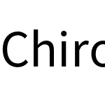 Chiron Sans HK