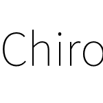 Chiron Sans HK Pro VF