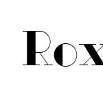 Roxic-Regular