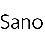 Sanomat Sans Text Web Light