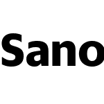 Sanomat Sans Text Web XBold