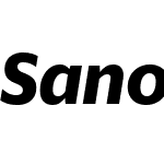 Sanomat Sans Text Web XBold