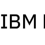 IBM Plex Sans KR