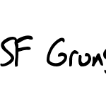 SF Grunge Sans