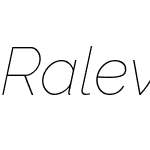 Raleway Thin