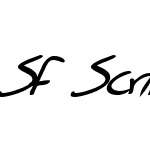 SF Scribbled Sans