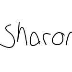 Sharon Lipschutz Handwriting