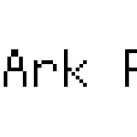 Ark Pixel 16px ZH_HK
