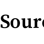 Source Serif Pro Semibold