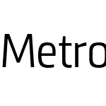 Metronic Pro Condensed