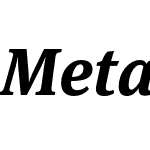 Meta Serif Pro