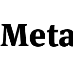 Meta Serif Pro